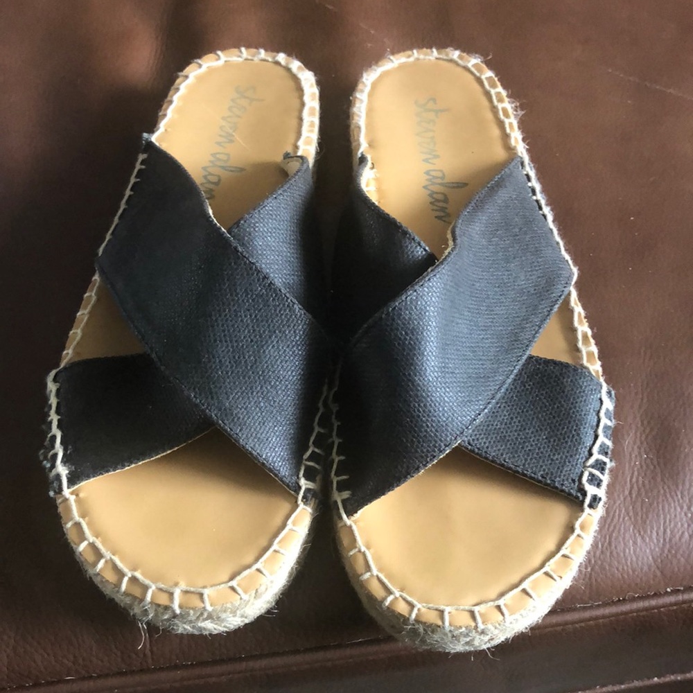Steven Alan Espadrille Slide Sandals 7